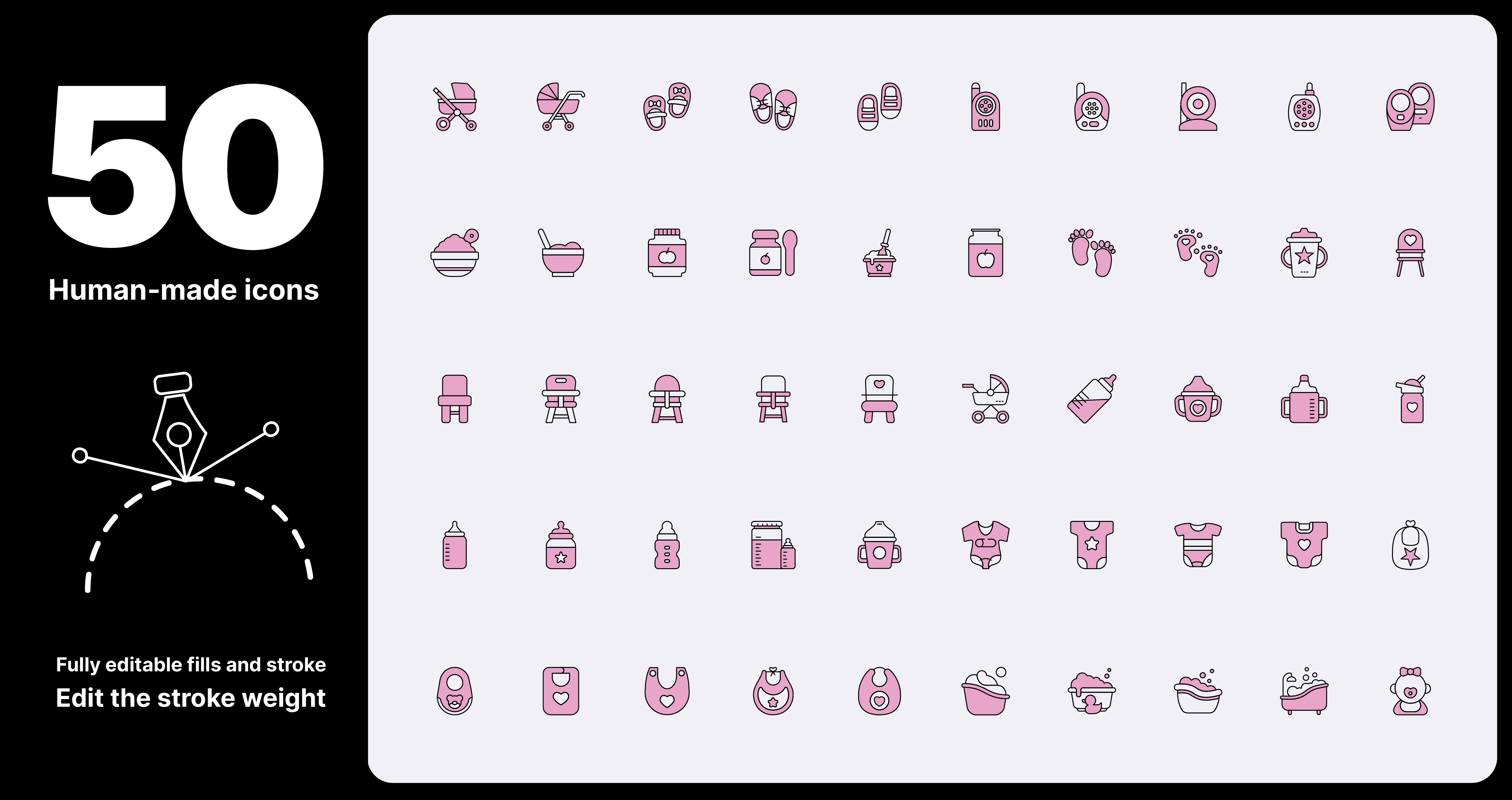 Baby icons
