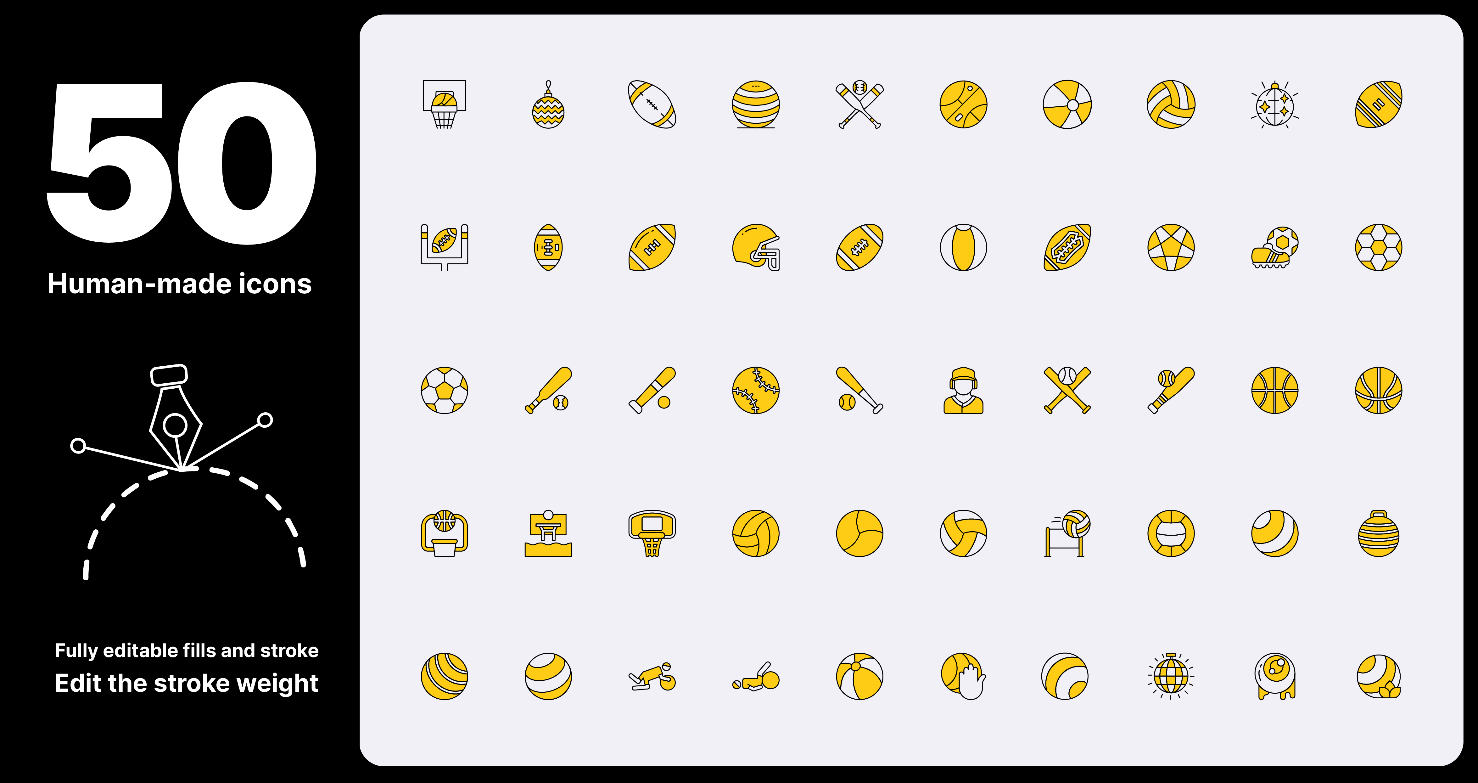 Ball icons