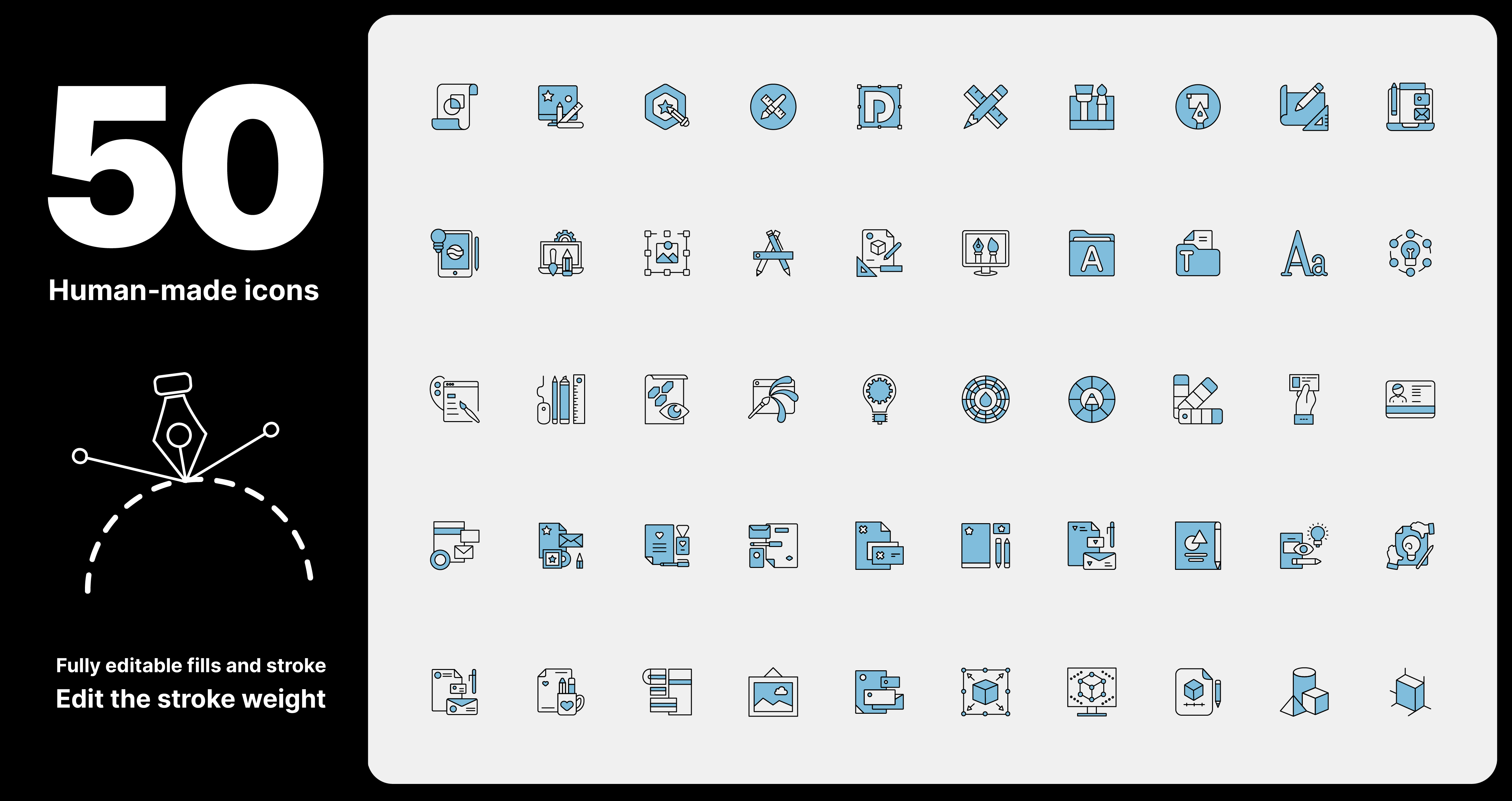 Design 1 icons