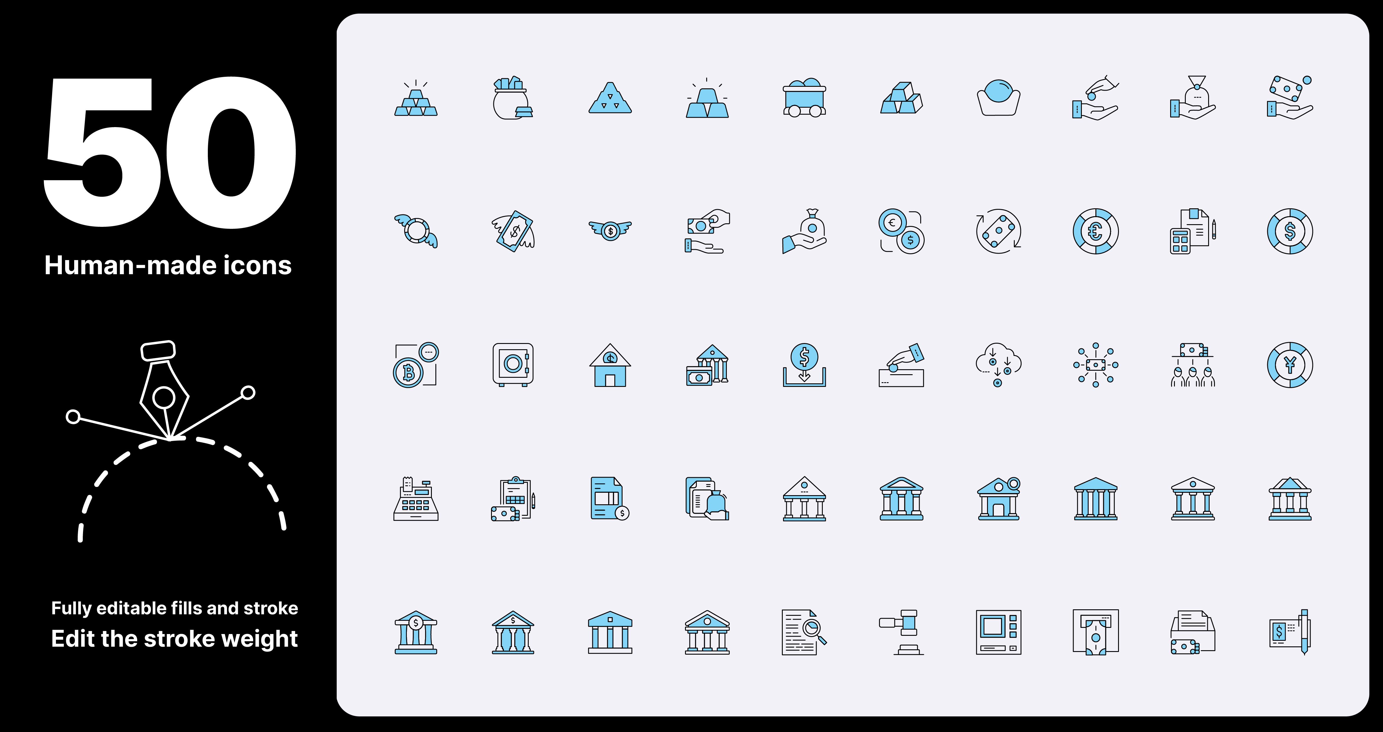 Finance icons