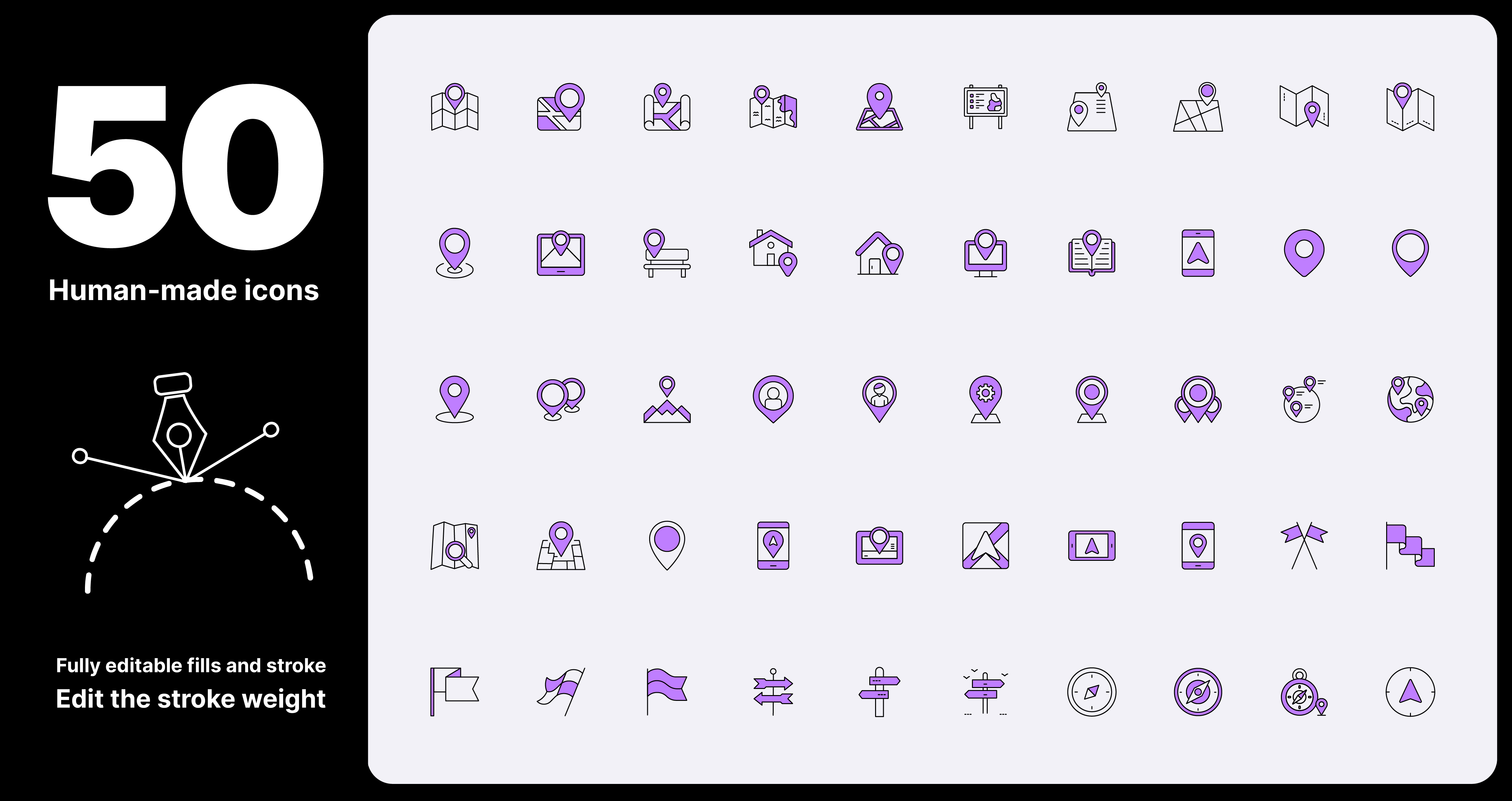Location icons
