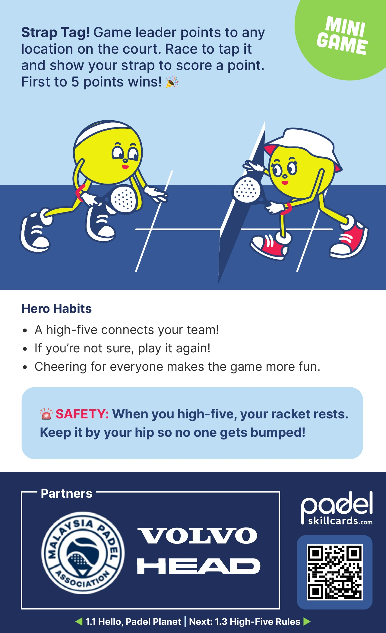 1.2 Snap Your Safety Strap — back