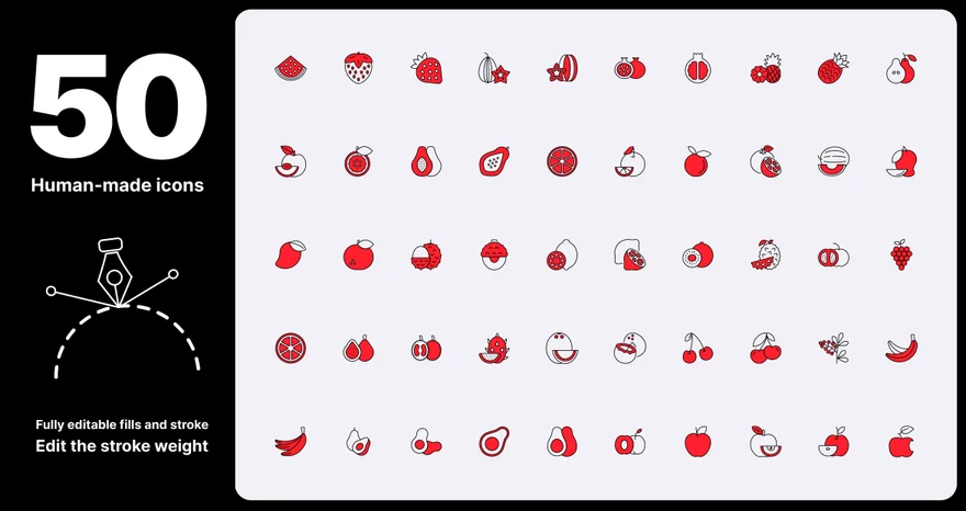 Icon design — original project artwork and design preview