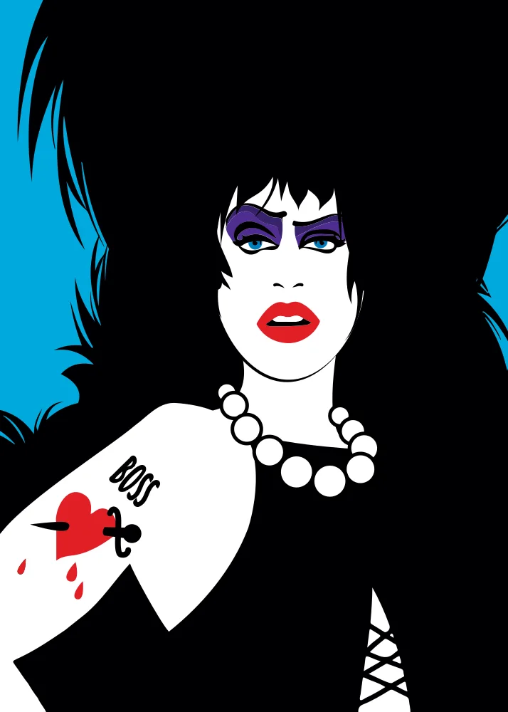 Rocky Horror — original project artwork and design preview